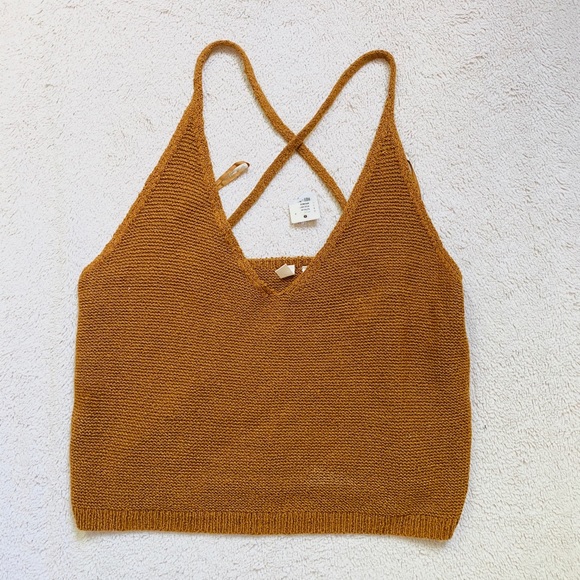 Anthropologie Moth knit crop tank - Picture 3 of 7